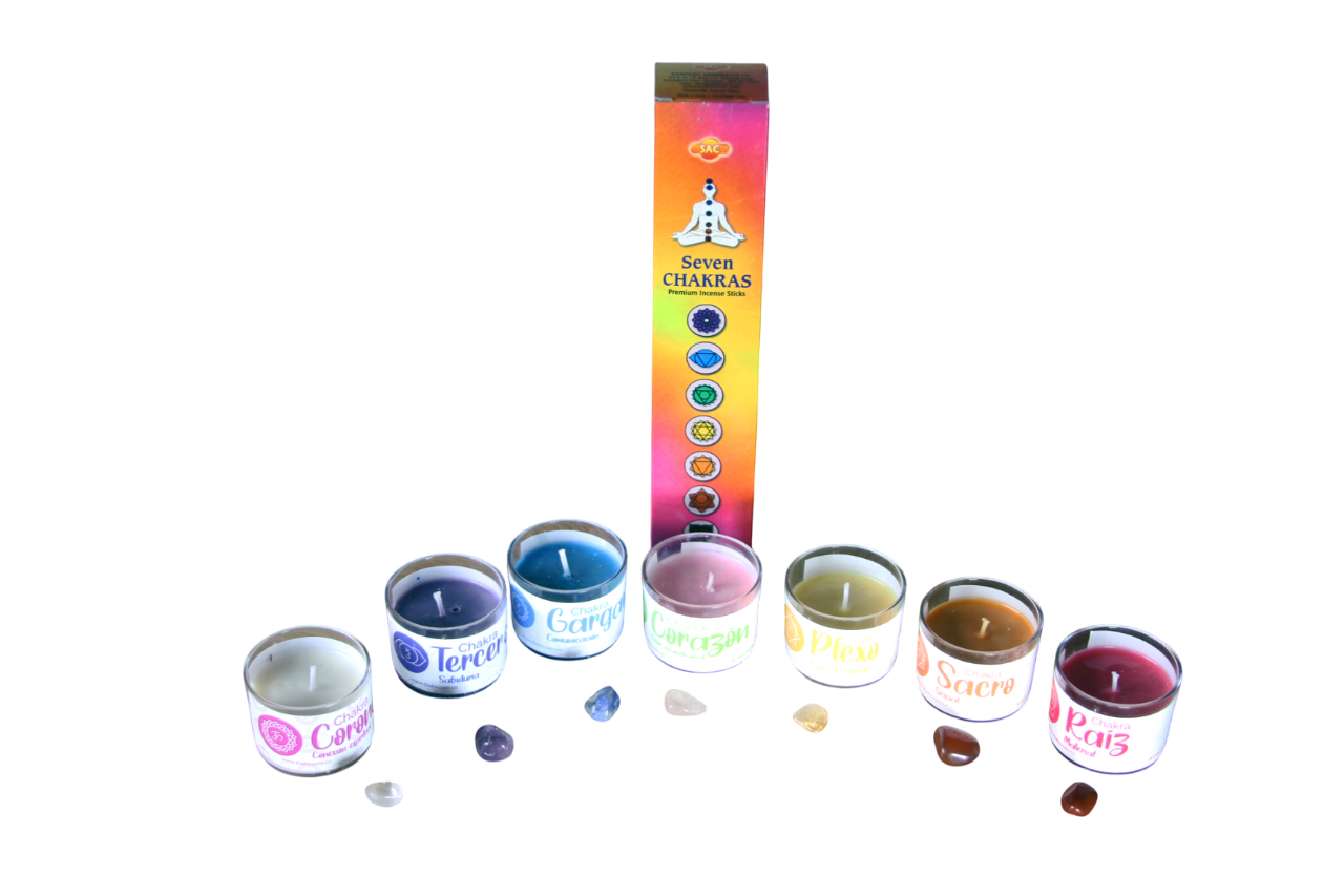 Set 7 chakras todo kit 7 chakras