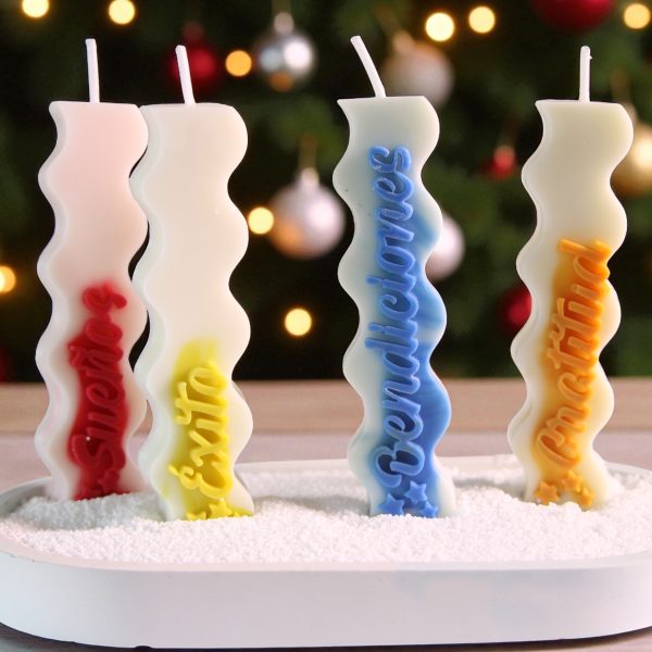 velas espiral deseos