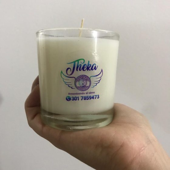 velas de soya aromatizadas