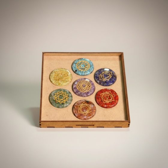 SET 7 CHAKRAS; ORGONITAS; ORGONES